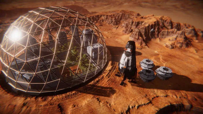Скриншот 2 к игре Mars Colony Builder
