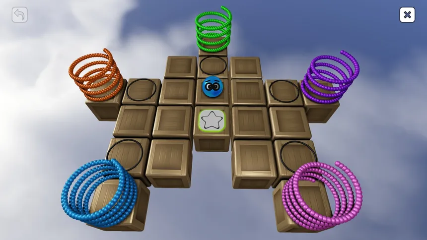 Скриншот 1 к игре Marbleous Blocks