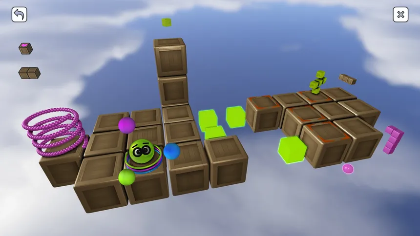 Скриншот 4 к игре Marbleous Blocks