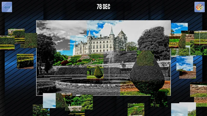 Скриншот 1 к игре Good puzzle: Castles