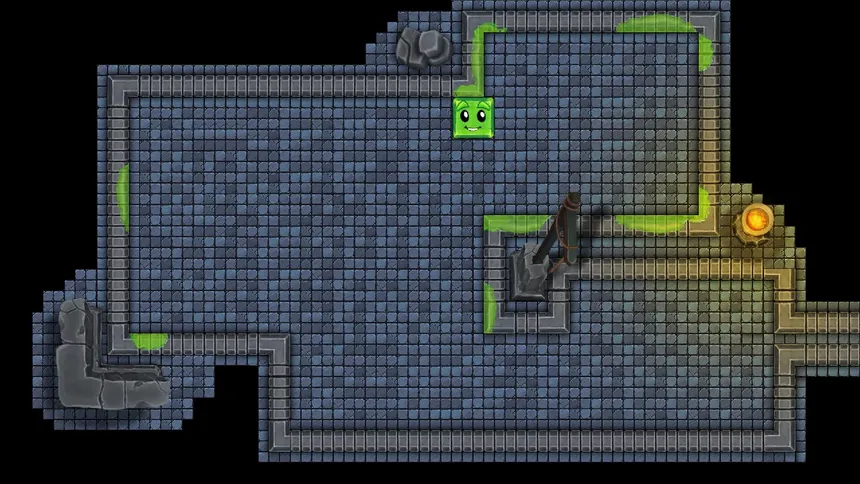 Скриншот 1 к игре Dungeon Slime:  Puzzle's Adventure