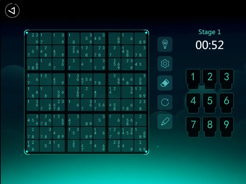Скриншот 4 к игре Sudoku Starry Sky