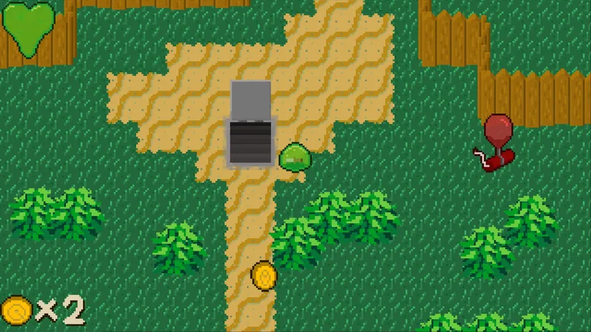 Скриншот 3 к игре Slime with a Sword