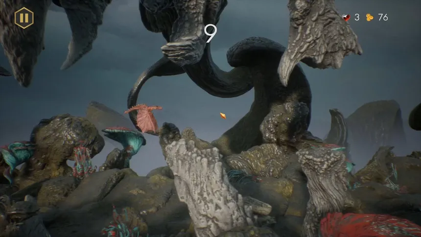 Скриншот 2 к игре Mythlands: Flappy Dragon