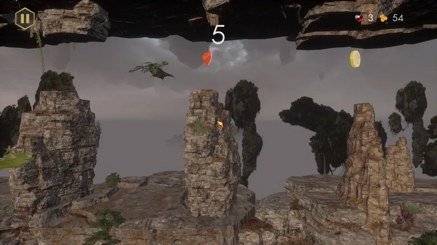 Скриншот 8 к игре Mythlands: Flappy Dragon