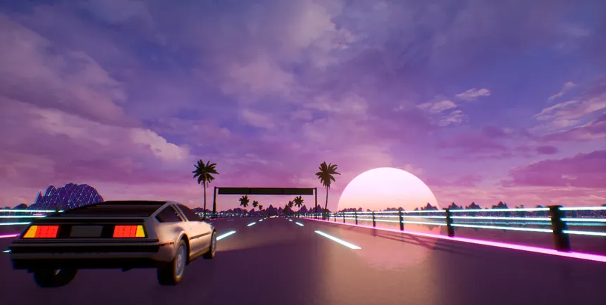 Скриншот 3 к игре Sunset Drive 1986