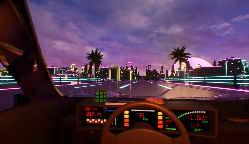 Скриншот 4 к игре Sunset Drive 1986
