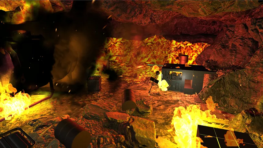 Скриншот 2 к игре Lava Escape Mine