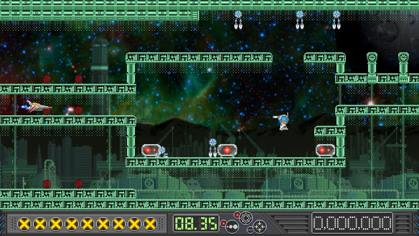 Скриншот 2 к игре Pixel Game Maker Series STEOS -Sorrow song of Bounty hunter-