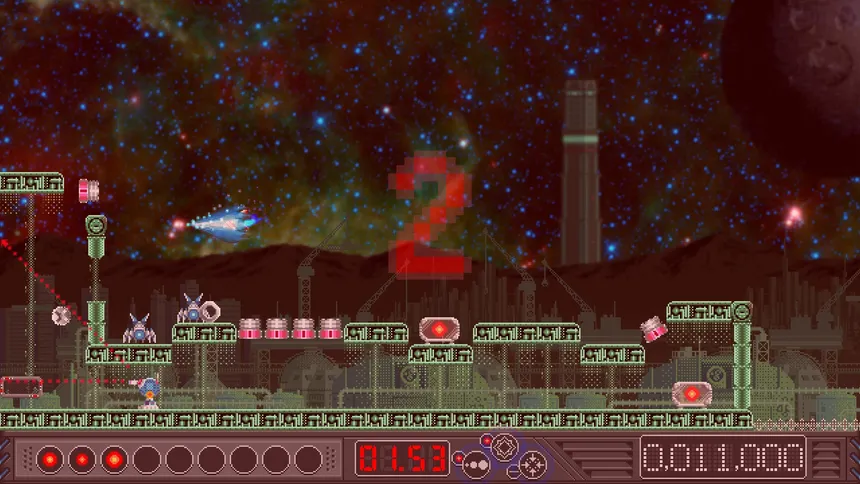 Скриншот 3 к игре Pixel Game Maker Series STEOS -Sorrow song of Bounty hunter-