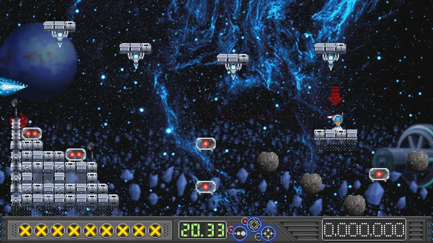 Скриншот 6 к игре Pixel Game Maker Series STEOS -Sorrow song of Bounty hunter-