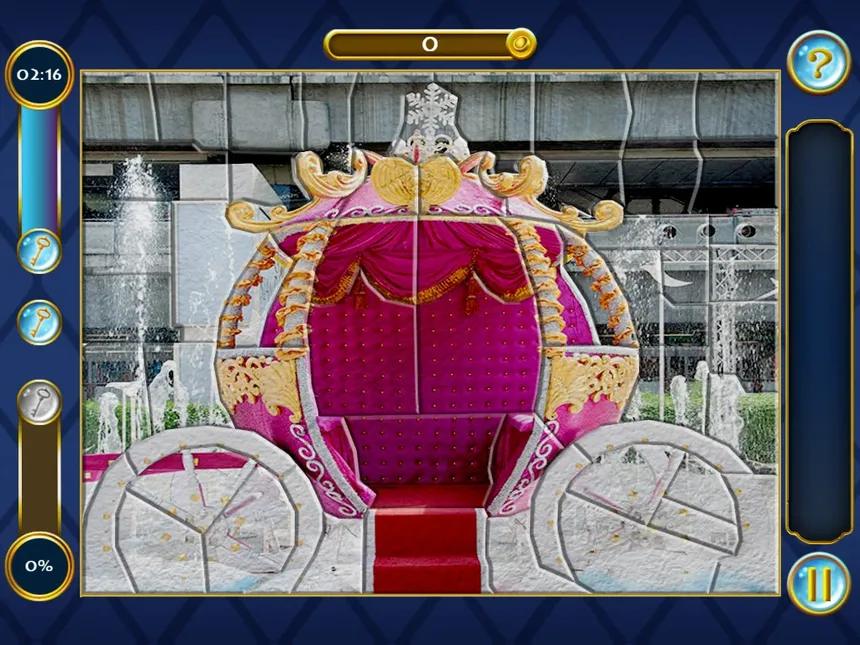 Скриншот 1 к игре Fairytale Mosaics Cinderella