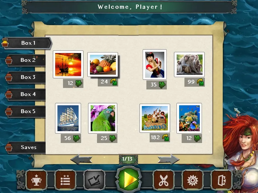 Скриншот 4 к игре Pirate Jigsaw