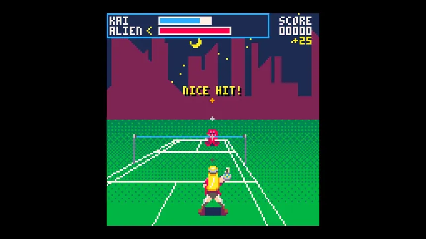 Скриншот 1 к игре Cyber Badminton 2020