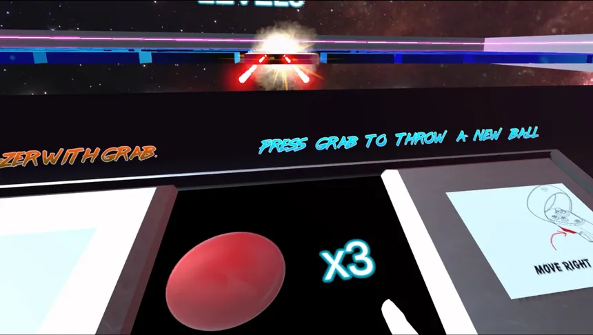 Скриншот 1 к игре Breakout VR