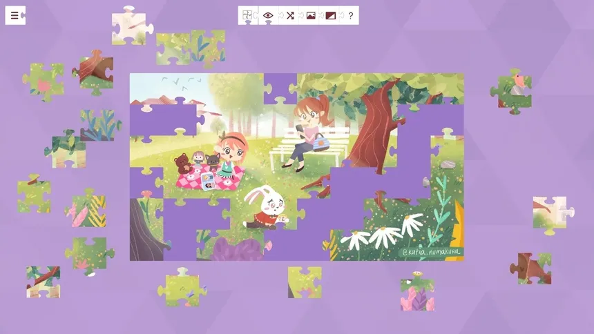 Скриншот 6 к игре Alice in Wonderland - a jigsaw puzzle tale