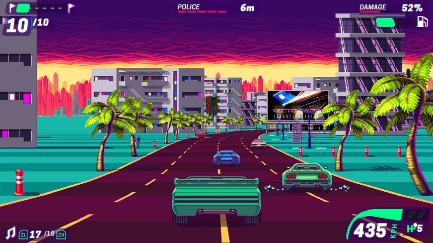 Скриншот 3 к игре 80's OVERDRIVE