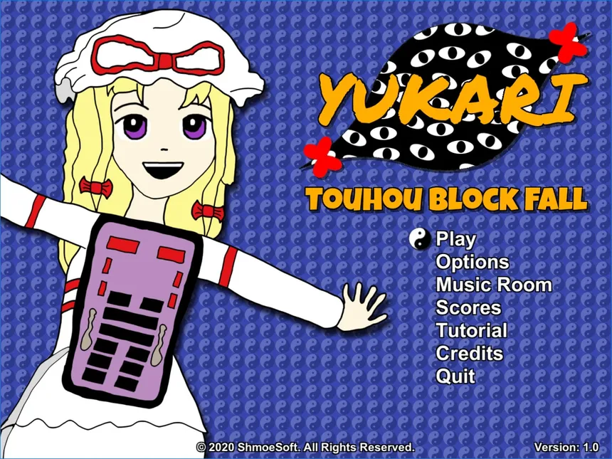 Скриншот 1 к игре Touhou Block Fall ~ Yukari