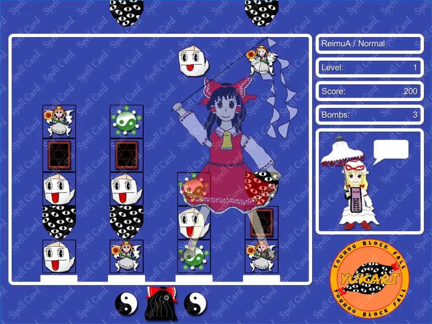 Скриншот 7 к игре Touhou Block Fall ~ Yukari