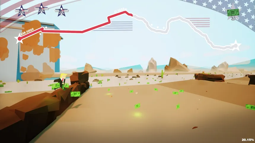 Скриншот 7 к игре Super Donald World 2024 🦅