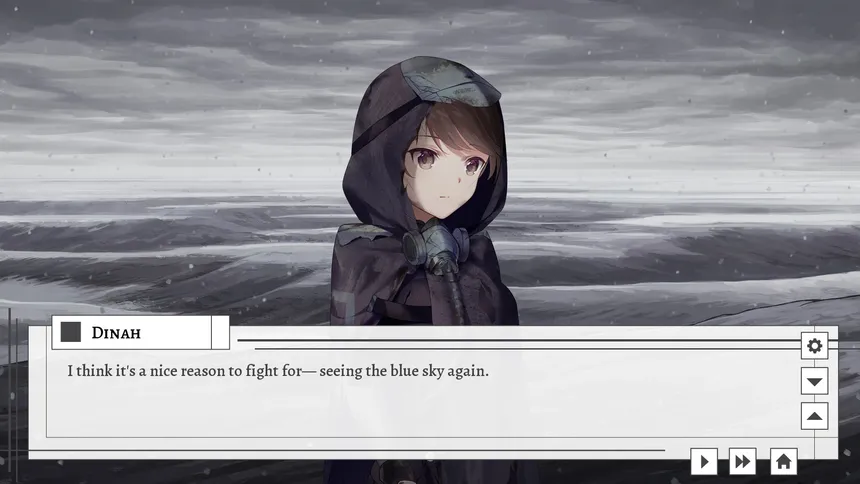 Скриншот 1 к игре Fallstreak: Requiem for my Homeland