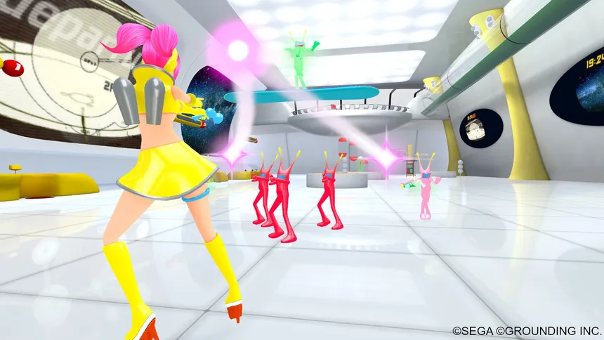 Скриншот 1 к игре スペースチャンネル5 VR あらかた★ダンシングショー