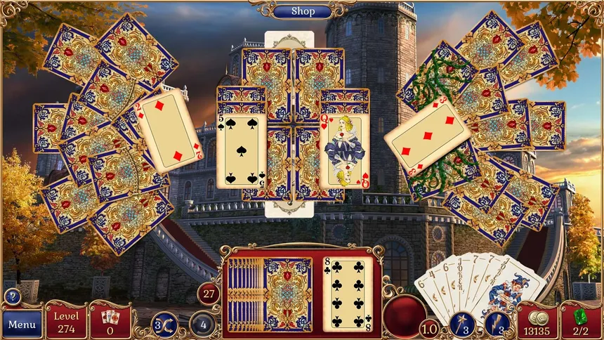 Скриншот 1 к игре Jewel Match Solitaire Collector's Edition