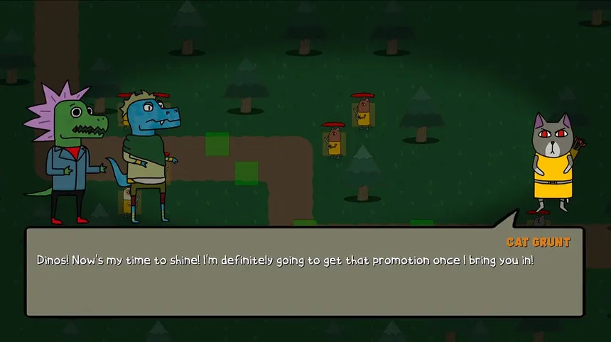 Скриншот 1 к игре Dum Dum Dinos