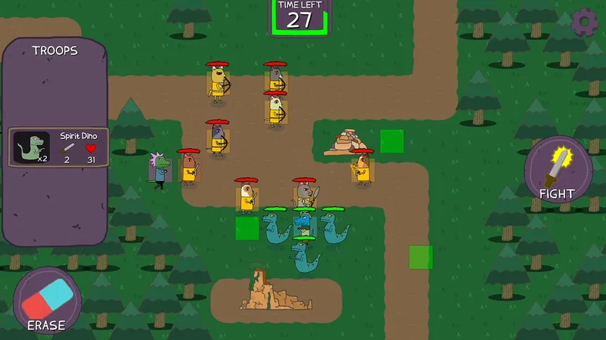 Скриншот 4 к игре Dum Dum Dinos