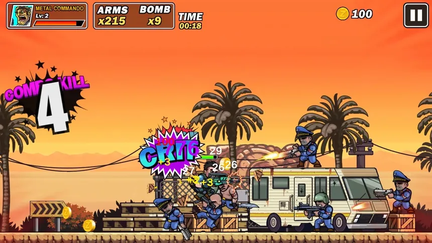 Скриншот 2 к игре Metal Commando