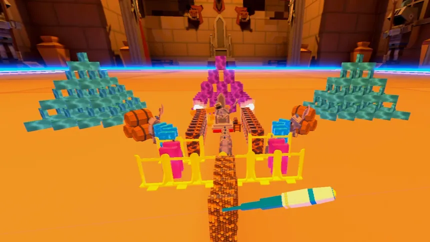 Скриншот 4 к игре Bulk Dominoes VR: Kinetic Rush