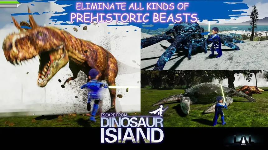 Скриншот 4 к игре Escape Dinosaur Island