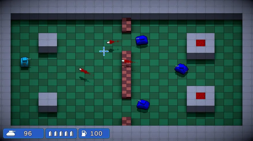 Скриншот 2 к игре Tiny Toy Tanks