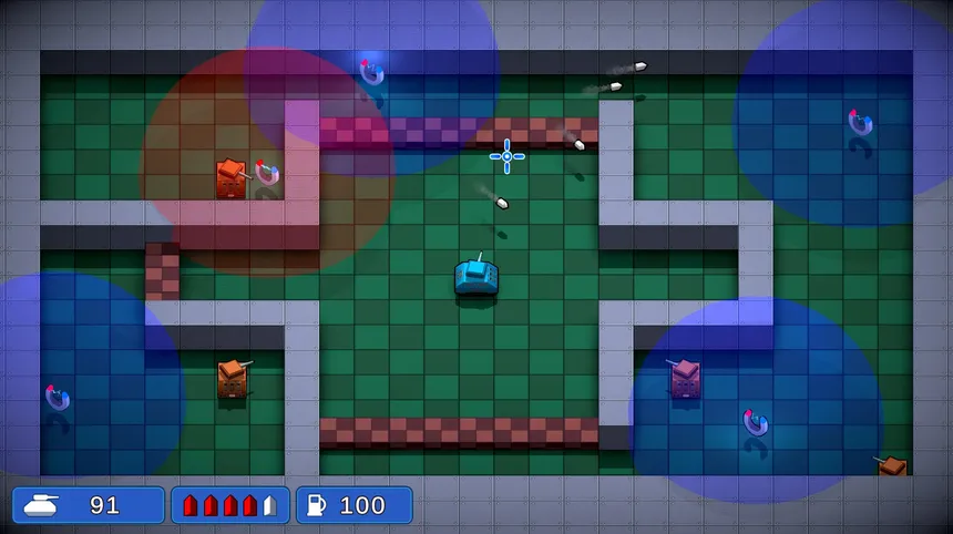 Скриншот 3 к игре Tiny Toy Tanks