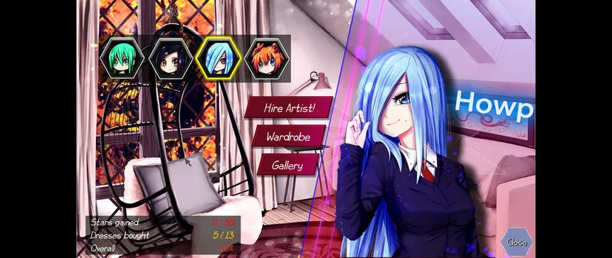 Скриншот 4 к игре Anime Artist 3: Harem