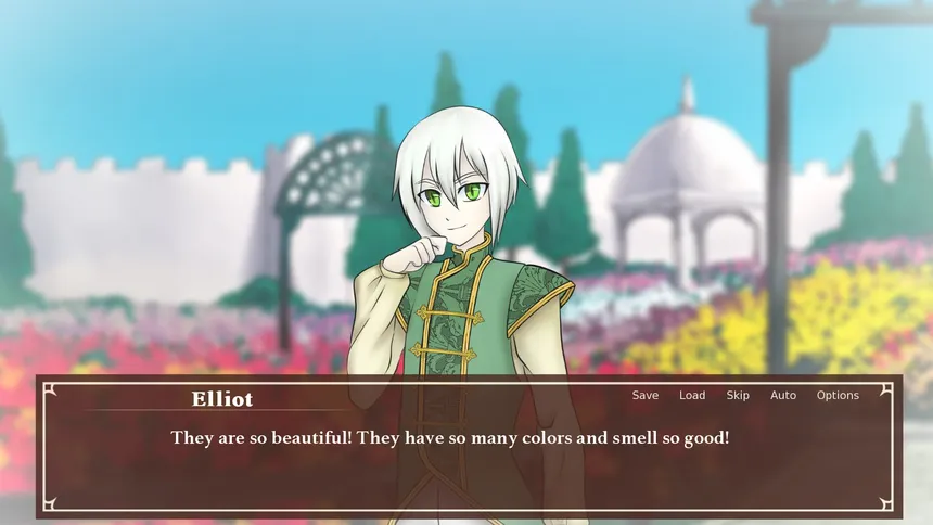 Скриншот 1 к игре Ruby Heart [Visual Novel / Otome]