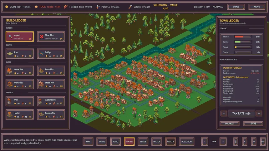 Скриншот 4 к игре Model City - A Short Relaxing Puzzle Where You Never Lose