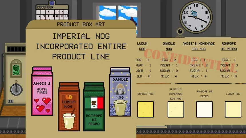 Скриншот 2 к игре Eggnog Incorporated