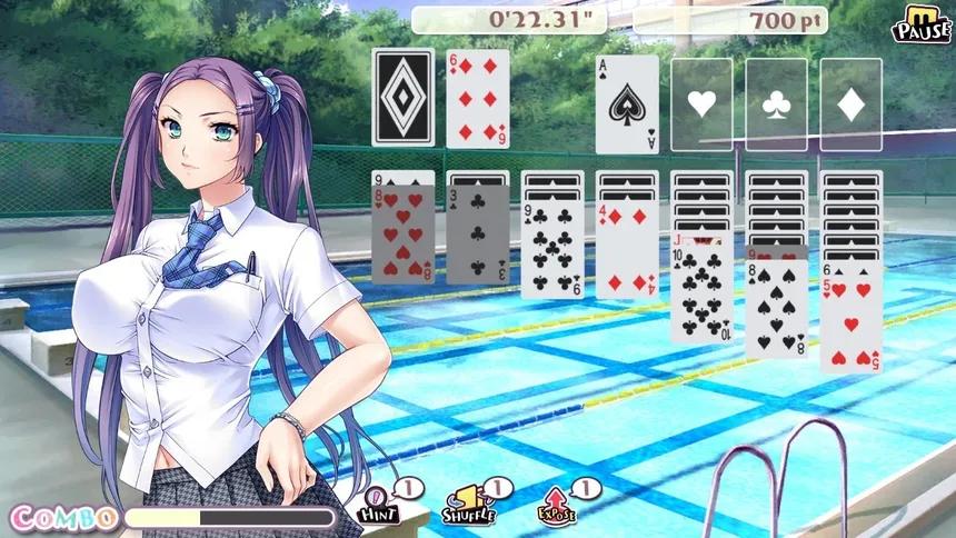 Скриншот 5 к игре Pretty Girls Klondike Solitaire