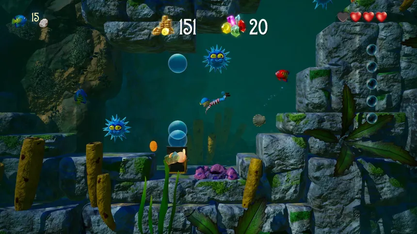 Скриншот 1 к игре Captain Sabertooth and the Magic Diamond
