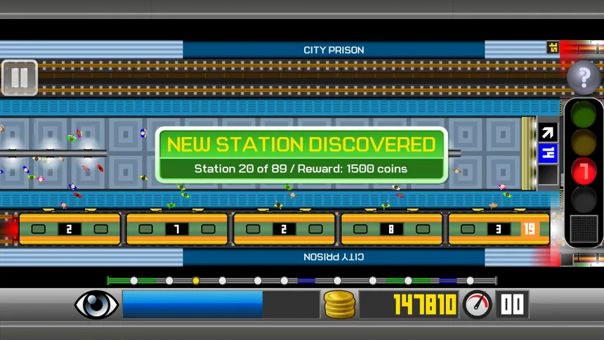 Скриншот 6 к игре Subway Train Simulator 2D