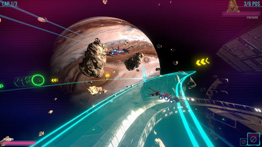 Скриншот 3 к игре Neon Wings: Air Race