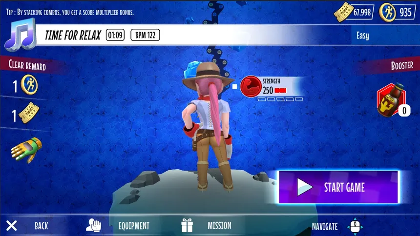 Скриншот 1 к игре Rhythm Stars Climbing