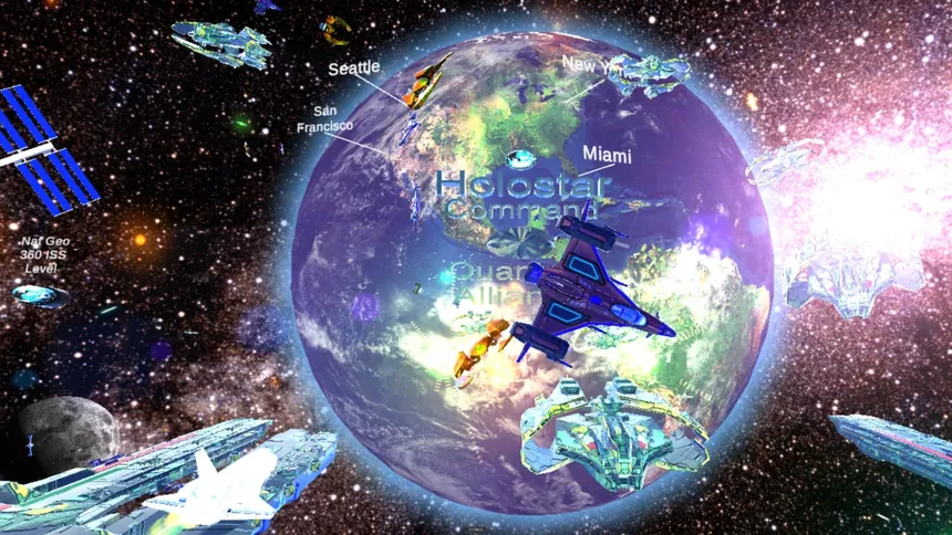 Скриншот 4 к игре Holostar Command - Quantum Alliance