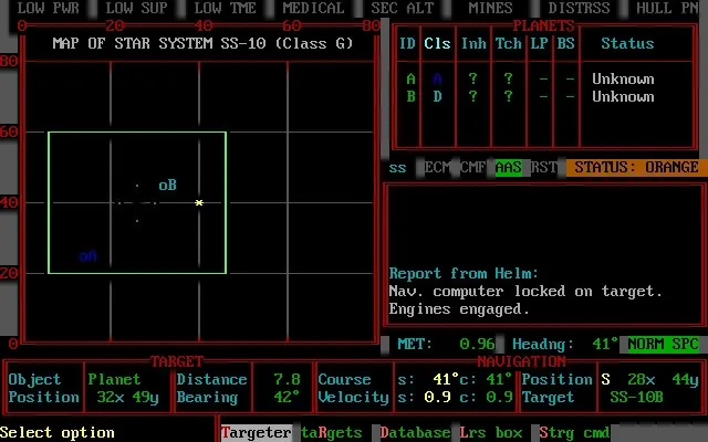 Скриншот 6 к игре STAR FLEET II - Krellan Commander Version 2.0