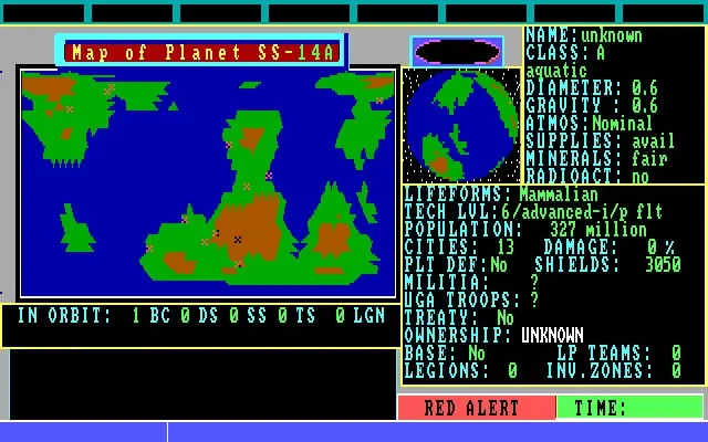 Скриншот 7 к игре STAR FLEET II - Krellan Commander Version 2.0