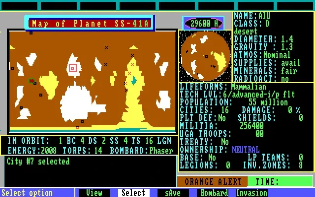 Скриншот 8 к игре STAR FLEET II - Krellan Commander Version 2.0