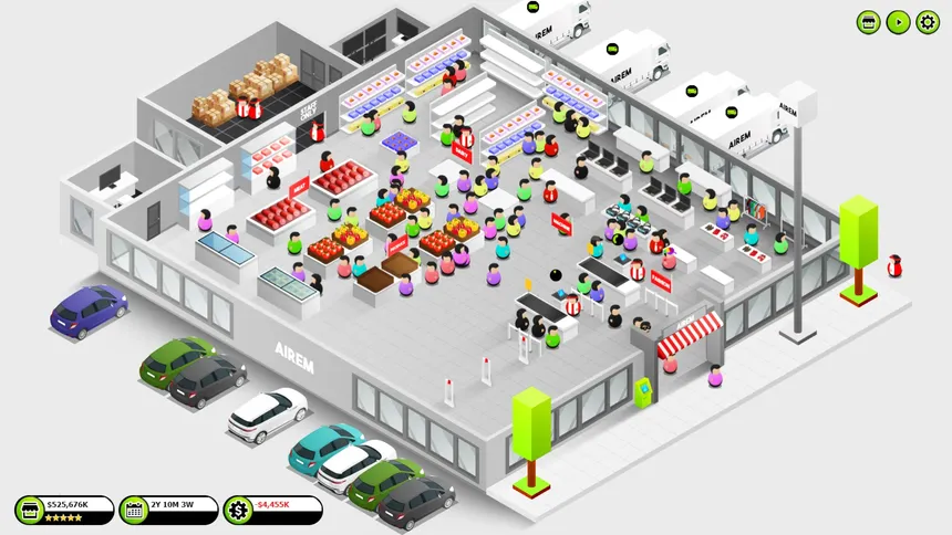 Скриншот 1 к игре Shop Tycoon: Prepare your wallet
