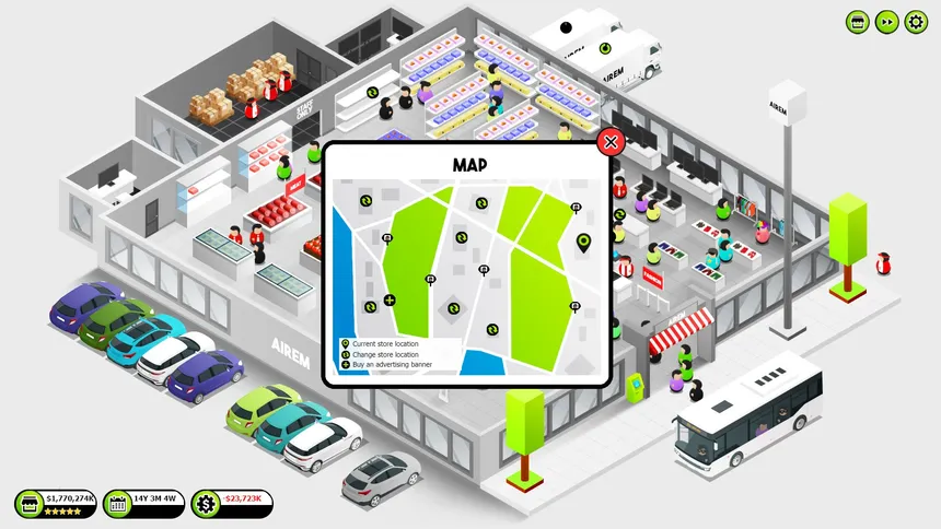 Скриншот 5 к игре Shop Tycoon: Prepare your wallet