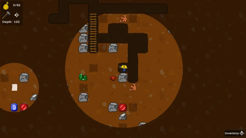 Скриншот 1 к игре Miner: Dig Deep